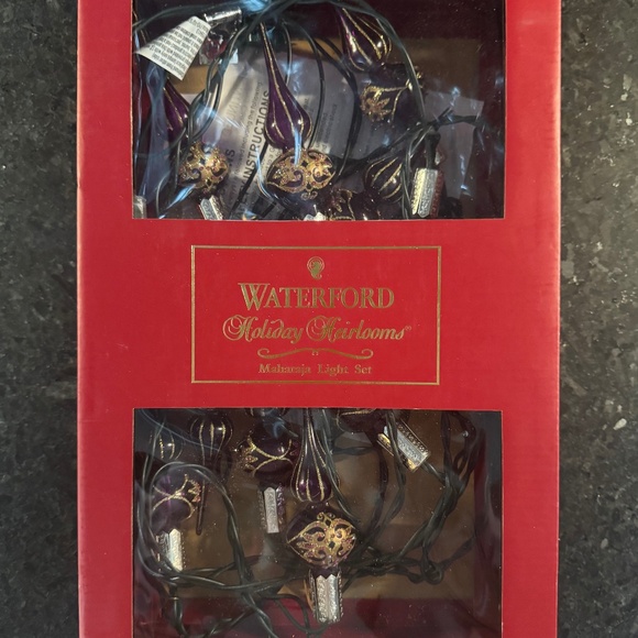 Waterford Other - Waterford Holiday Heirlooms Maharaja Vintage Light set